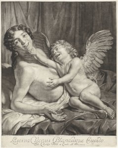 Venus and Amor by Jan Verkolje (I)
