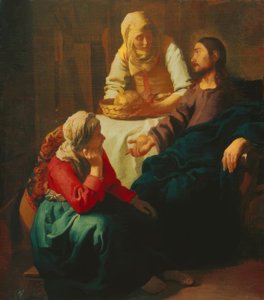 Christ with Mary and Martha