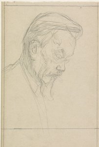 Portrait of Cornelis Hofstede de Groot by Jan Veth