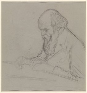 Portrait of Petrus Josephus Hubertus Cuypers by Jan Veth