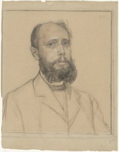 Portrait of Samuel Muller by Jan Veth