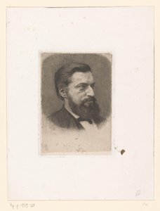 Portrait of Thomas Theodorus Hendrikus Jorissen by Jan Veth