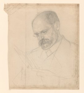 Portrait of Mr. K.J. Kautsky by Jan Veth
