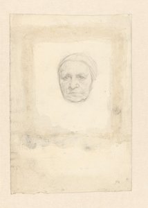 Portrait of Mrs. Anna Cornelia Veth-Giltay by Jan Veth