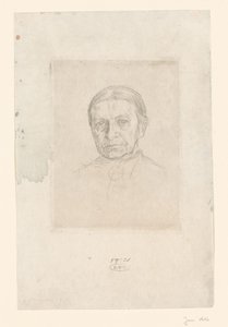 Portrait of Mrs. Anna Cornelia Veth-Giltay by Jan Veth