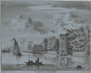 View of the Sparenhout Estate in Haarlem (Landscapes of the Haarlem Area)