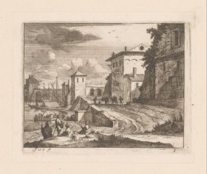 Quays of an Italian Port