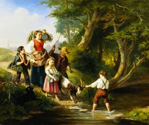 Crossing the Ford by Jan Walraven