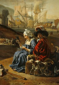 Italian Seaport (detail)