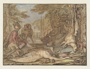 Still Life of Game by Jan Baptist Weenix