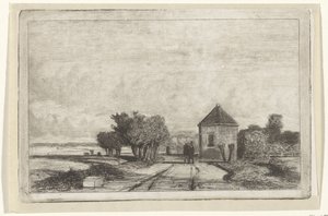 View of the Schenkweg with the Dome