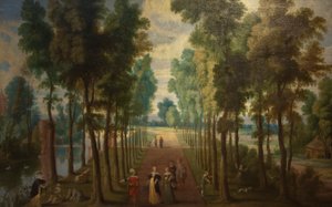 Road by the Riverbank by Jan Wildens