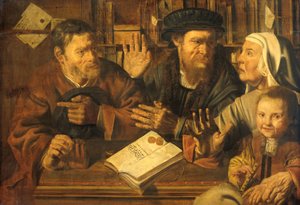 Office of the Notary by Jan Woutersz Stap