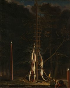 The Corpses of the De Witt Brothers, Jan and Cornelis, Hanging on the Groene Zoodje on the Vijverberg, The Hague, 1672
