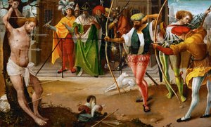 The Martyrdom of Saint Sebastian by Jan de Beer