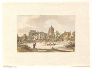 View of Acquoy on the Linge