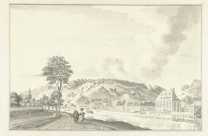 Castle Daff, Along the Meuse, Above Namur by Jan de Beijer