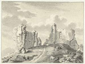 Remains of the Kranendonk Castle
