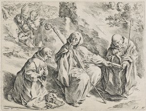 Saint Bruno by Jan de Bisschop
