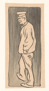 Male Figure by Jan de Waardt