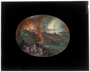 Aeneas And Anchises by Jan the Elder Brueghel