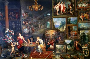Allegory of Sight and Smell, c1590-1625 by Jan the Elder Brueghel