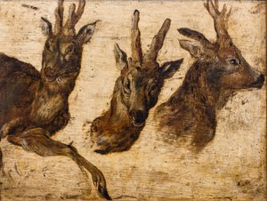 Brocades head by Jan the Elder Brueghel