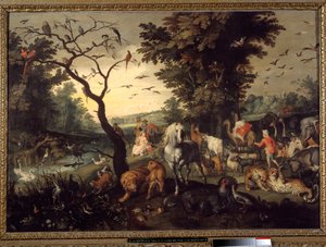 Entrance into the Ark by Jan the Elder Brueghel
