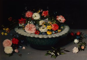 Flower Still Life by Jan the Younger Brueghel