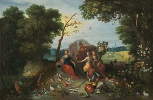  by Jan the Younger & Francken or Franck Ambrosius II (c.1590-1632) Brueghel