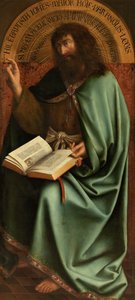 Saint John the Baptist by Jan van (after) Eyck