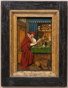 St. Jerome in His Study by Jan van (attr. to) Eyck