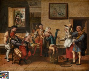 Pub Scene by Jan van Amstel