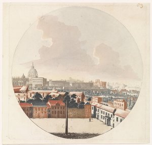 View of Rome by Jan van Call (I) (possibly)