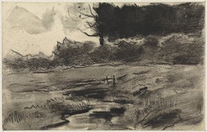 Landscape with Forest Edge and Water