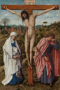 Christ on the Cross with the Virgin and Saint John