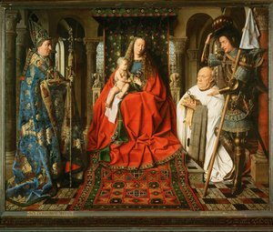 Madonna Adored by the Canonicus Van der Paele