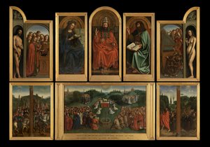 The Adoration of the Lamb by Jan van Eyck