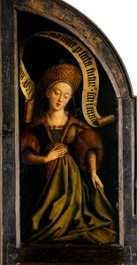 The Ghent Altarpiece. Adoration of the Mystic Lamb: Cumaean Sibyl by Jan van Eyck