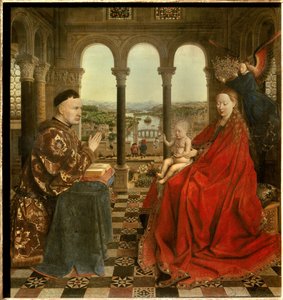 The Virgin of Chancellor Rolin by Jan van Eyck