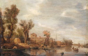 River View by Jan van Goyen (follower of)