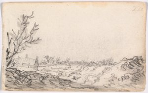 A Dune Landscape by Jan van Goyen