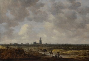 A View of The Hague from the Northwest by Jan van Goyen