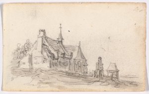 Leper House at Cleves by Jan van Goyen