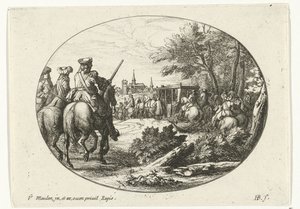 Siege of a City (series title: Military Representations from the Life of Louis XIV, King of France) by Jan van Huchtenburg