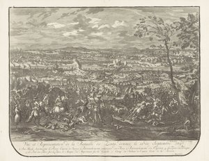 Battle of Senta, 1697 (Vue et representation de la bataille de Zenta, donnée le 11 de Septembre 1697) by Jan van Huchtenburg