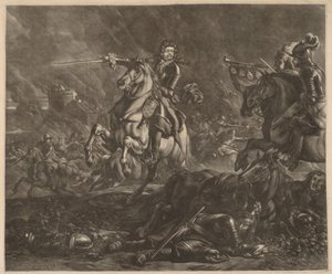A General on Horseback (Charles of Lorraine) by Jan van Huchtenburgh