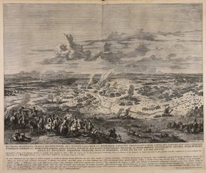 Exact Representation of the Famous Battle of Hochstet by Jan van Huchtenburgh