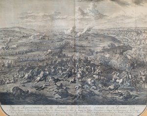 The Battle of Höchstädt on August 13, 1704 by Jan van Huchtenburgh