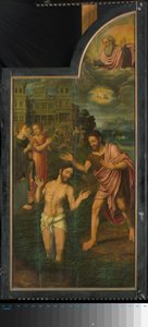 Triptych with Scenes from the Life of St John the Baptist, Right Panel by Jan van II Coninxloo
